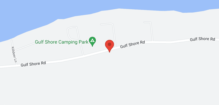 map of 2420 Gulf Shore Road